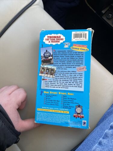 10 Years Of Thomas The Tank Engine & Friends VHS 1999 Very Rare Early Labels - Picture 8 of 8