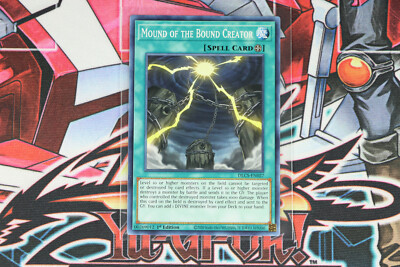 YuGiOh Spell Card Mound of the Bound Creator DLCS-EN027 1st Edition Common | eBay YuGiOh Spell Card Mound of the Bound Creator DLCS-EN027 1st Edition Common | eBay
