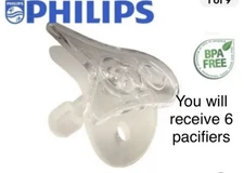 Wee Thumbie Preemie Reborn Babies Philips 6- Pacifiers New