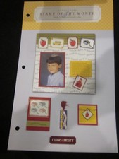 DOTS CTMH Close To My Heart August 2003 Stamp of The Month Brand New