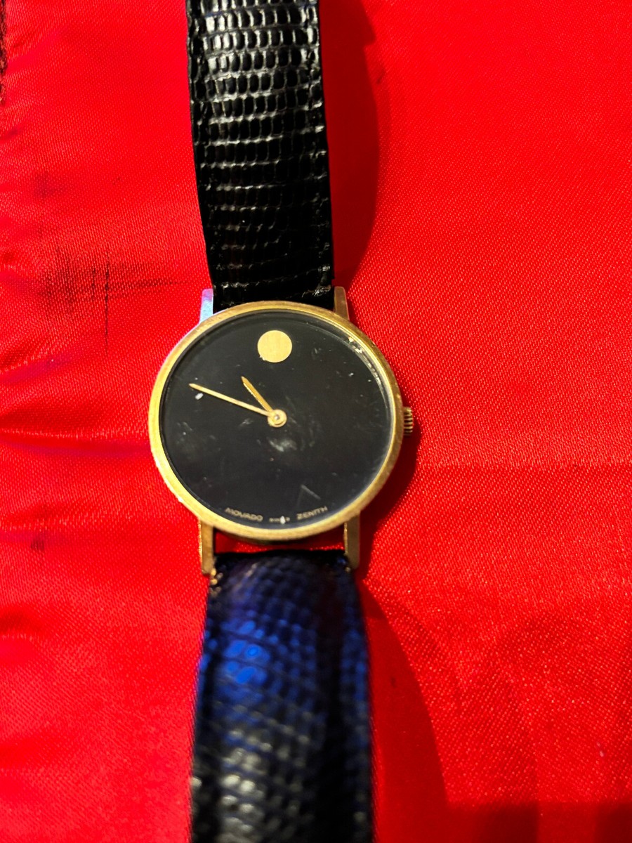 MOVADO 17J手巻レディース 1970年代アンティーク 稼働品 Vintage Zenith Movado Swiss Museum Dial 17J Manual Wind Man Watch