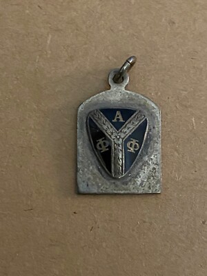 Vintage Sterling Silver Alpha Phi Phi Bessinger & Co Newark New Jersey Pin