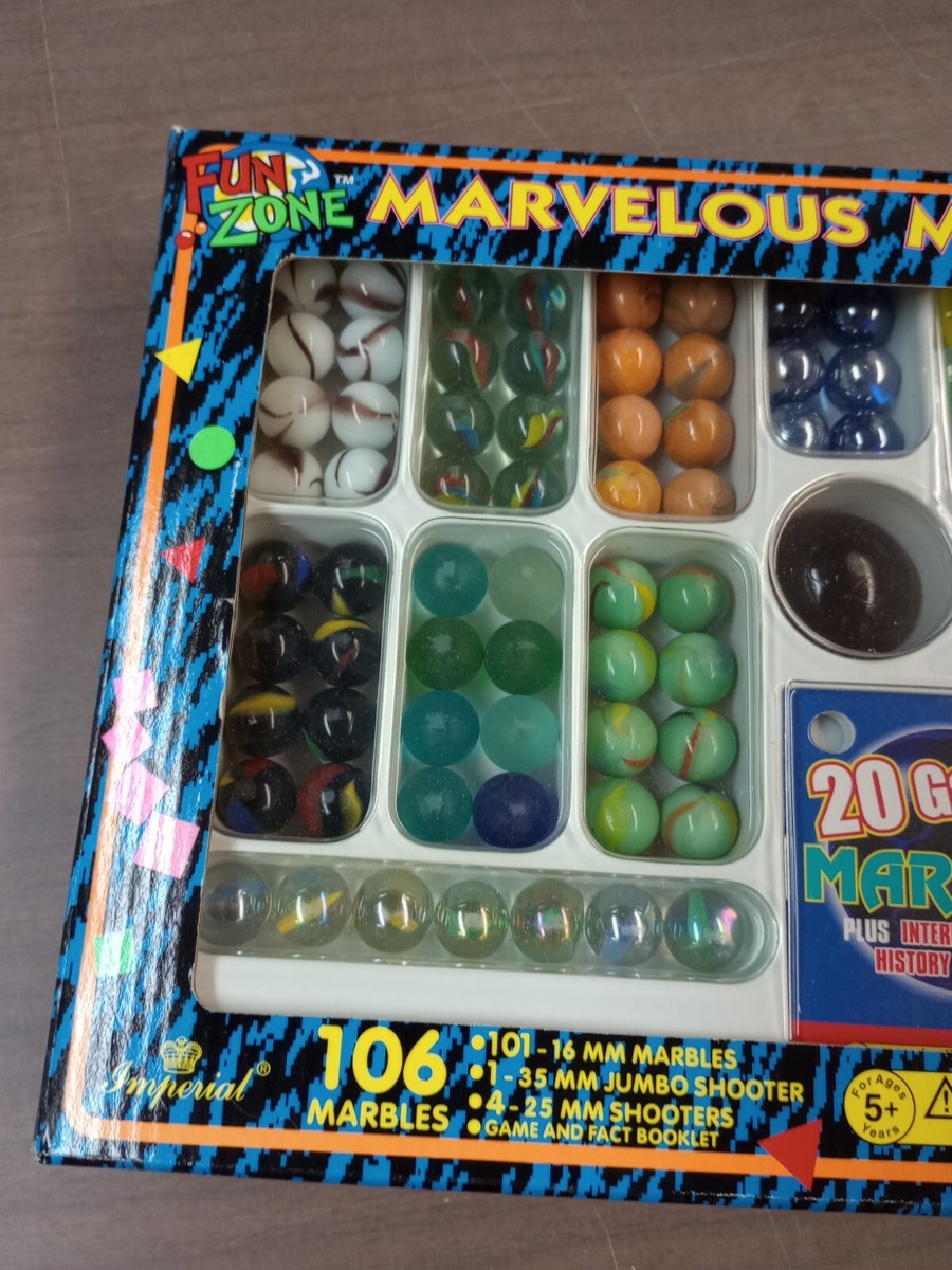 Imperial Marvelous Marbles Deluxe Set No. 18535 Vintage 2000 Fun
