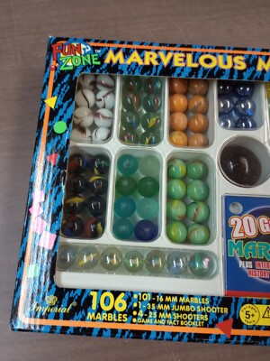 Imperial Marvelous Marbles Deluxe Set No. 18535 Vintage 2000 Fun