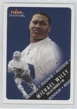 2000 Fleer Tradition Rookie Michael Wiley #312 0f0