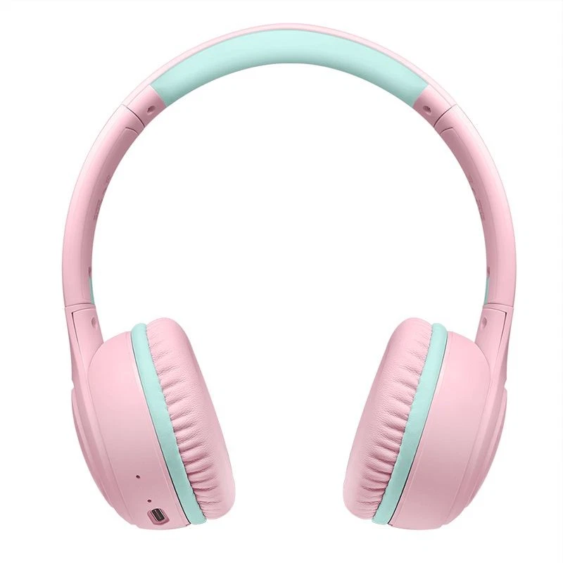 Kinder Bluetooth Kopfhörer m. Mikrofon Headset faltbar max.85 dB pink - Bild 2 von 4