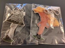 Geocaching Trackable - Unactivated Trackable-Fun Guy Mushroom Series-Set of 2-A