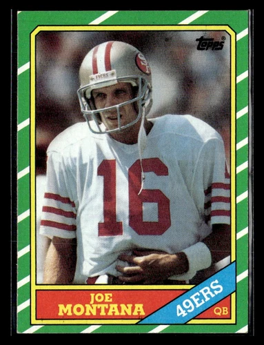 1986 Topps #156 Joe Montana