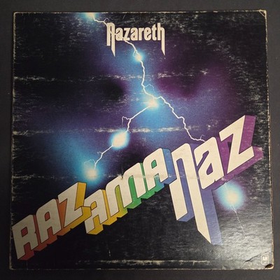 Nazareth Razamanaz 1973 SP-4396 A&M Records Vinyl LP