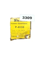 VTG Stancor P-8130 Filament Transformer  117V  /   12.6V C.T. @ 2A Power Supply
