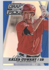 2013 Panini Prizm Perennial Draft Picks Blue Prizm 12/75 Kaleb Cowart #35 1s8