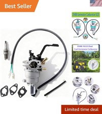 76533 Dual Carburetor Huayi Oem Compatible With Champion 4750 4375 4000 Wat...