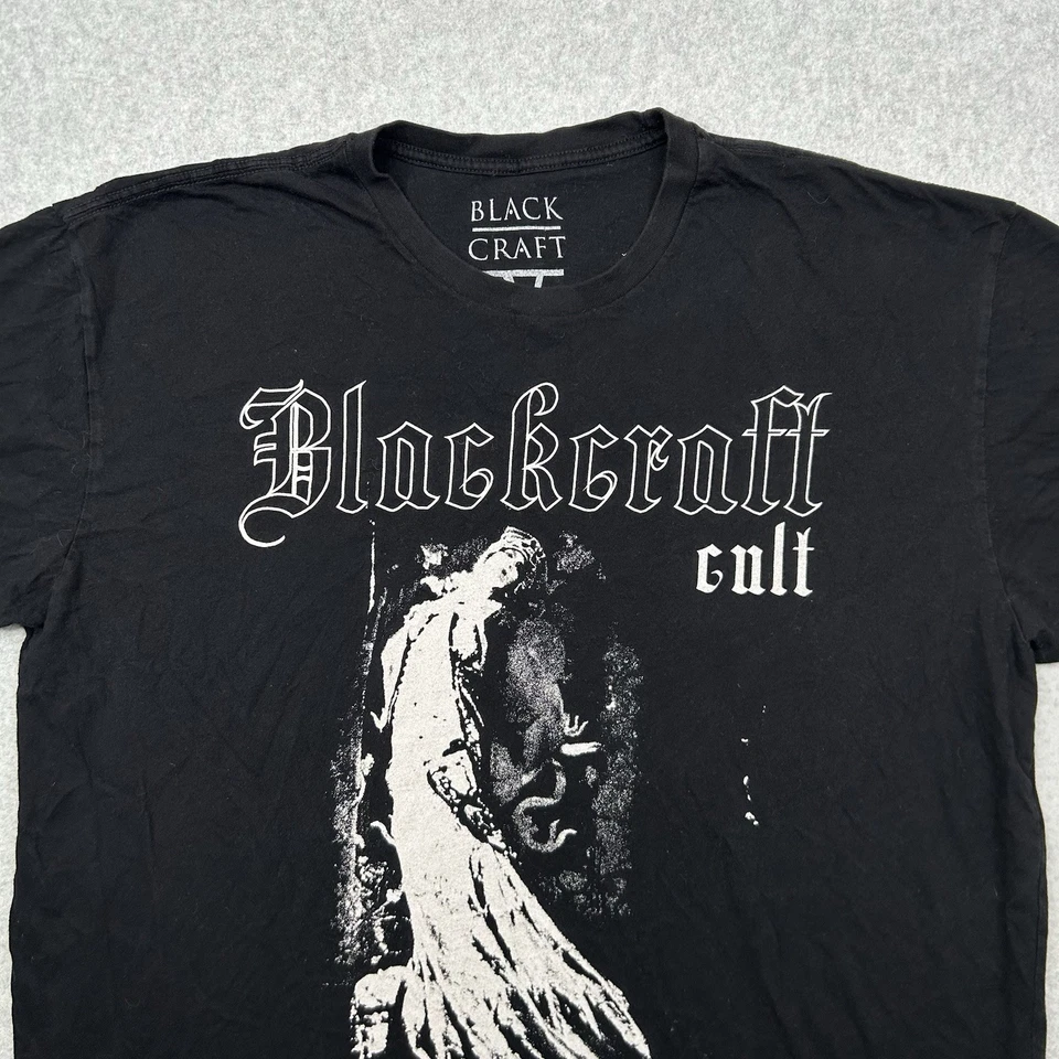 Camiseta negra artesanal culto gótico talla 2XL Angelic Grunge Demons Foto 3 de 4