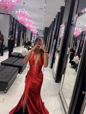 Sherri Hill Red Prom Dress Size 00