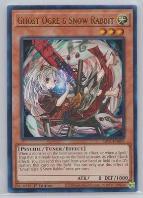 Ghost Ogre & Snow Rabbit (Alternate Art) (UR) Ultra Rare 25th Anniversary Rarity