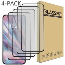 4-Pack For Google Pixel 9 Pro XL/9/9 Pro Clear Tempered Glass Screen Protector