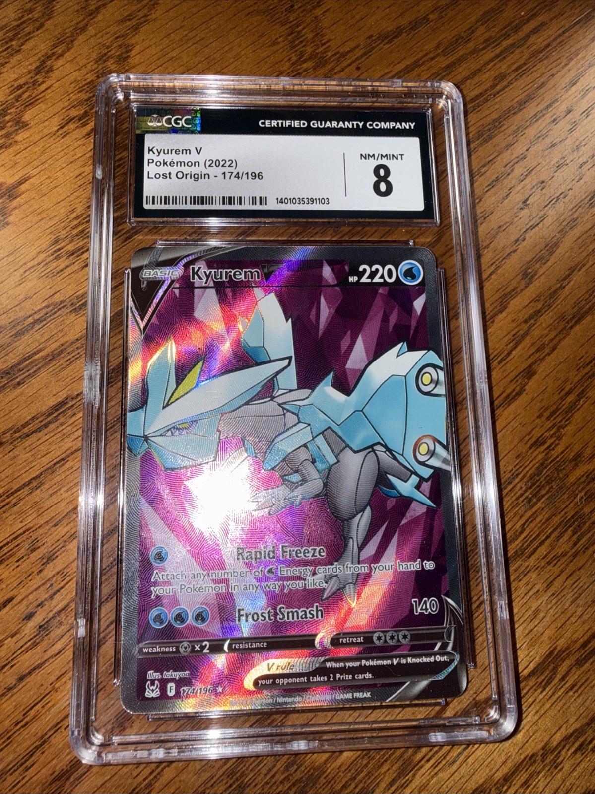 Pokémon TCG Kyurem V Lost Origin 174/196 2022 NM/Mint