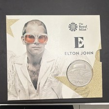 Royal Mint 2020 Elton John £5 Cupro-Nickel Commemorative Coin