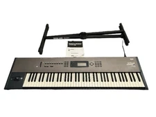 KORG N264 Music Workstation 61-Key Keyboard Synthesizer Gray Large Advanced