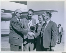 1960 Karachi Pakistan William Ross Loyd Grimes Education Meeting Photo 8x10