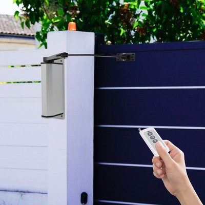 Swing Gate Opener w/ Remotes Automatic Electric Door Operator Closer System