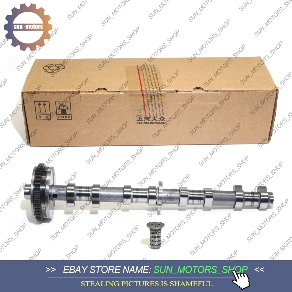 OEM Intake Camshaft 06H109021K For VW Tiguan Passat CC AUDI A3 A4 Q5 2.0 TSI Foto 3 de 4