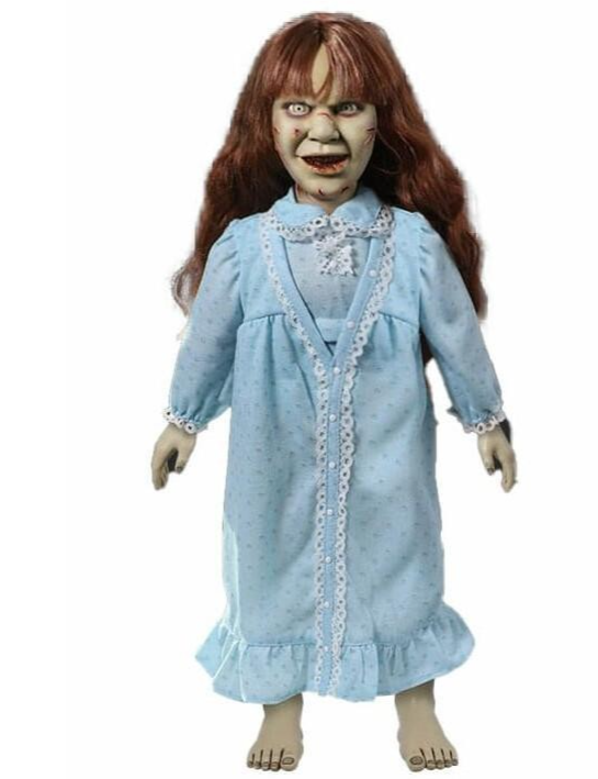 THE EXORCIST Linda Blair Regan MacNeil MDS Roto Plush Doll 46 cm Mezco