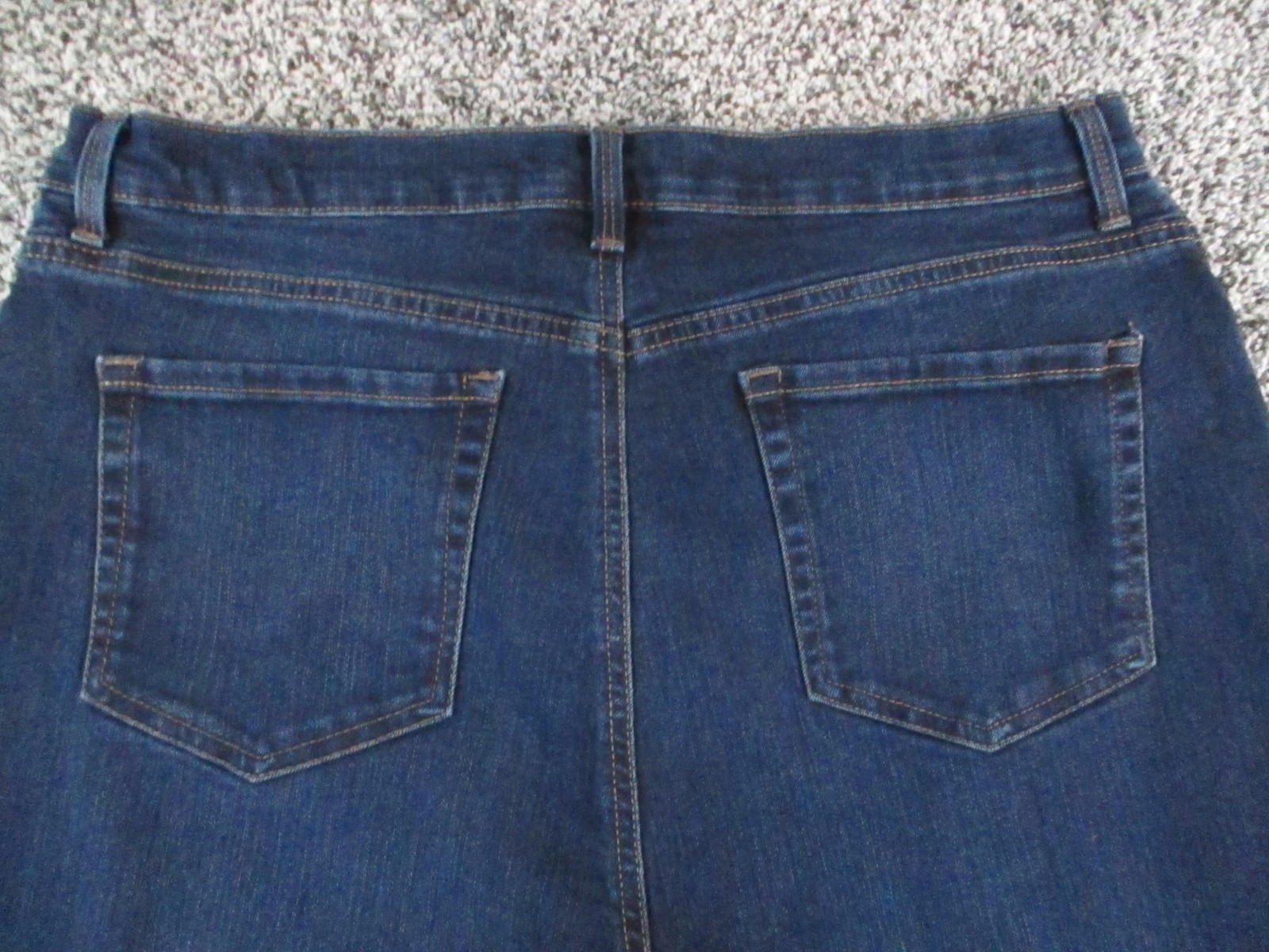 Womens 16 Blue High Waist Stretch 33x31