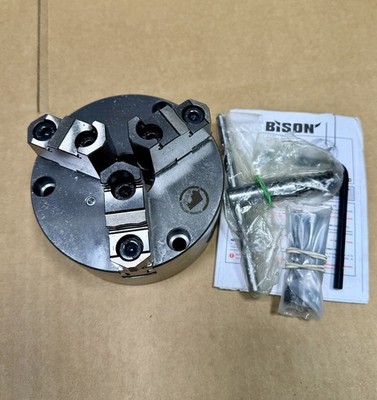 BISON 3275-5'' Self Centering Manual Lathe Chuck 5 inch, 3 Jaw 7-812-0500