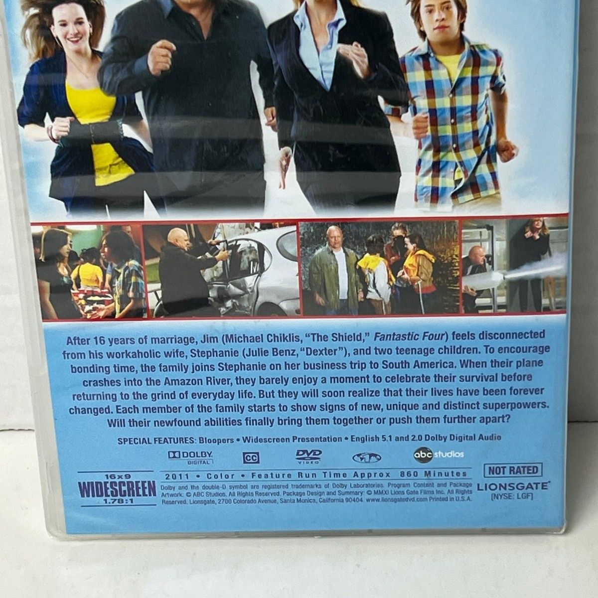 (未使用･未開封品)No Ordinary Family: Season 1 [DVD] No Ordinary Family: The Complete Series (DVD, 2011, 4-Disc