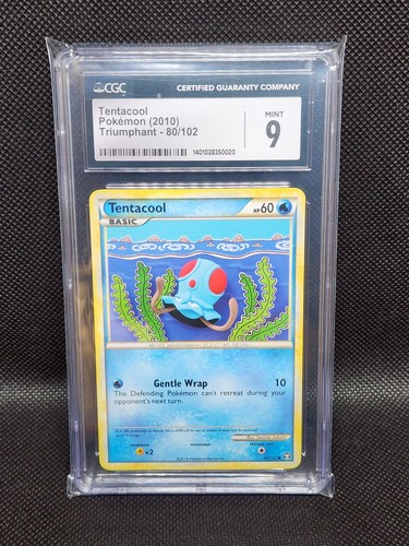 Tentacool graded CGC 9 for sale on eBay