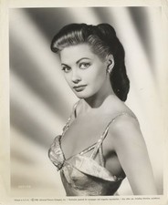 Yvonne De Carlo Breathtaking 1950 Original 8x10 Photo Universal Glamour Portrait