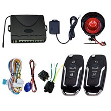 Car Keyless Entry Engine Start Alarm System Push Button Remote Starter Stop Kit