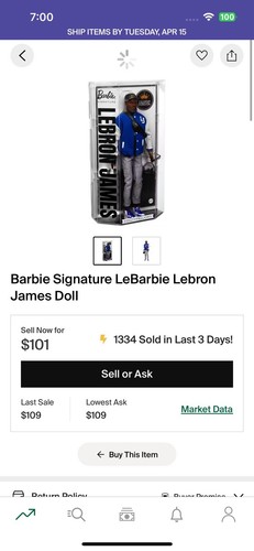 Lebron James Kenbassadors Doll