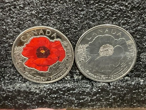 2015 Canada 25 Cents — photo from the most recent tracked eBay sale