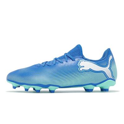 Puma Future 7 Play FG/AG Hyperlink Blue Men Soccer Shoes Spikes
