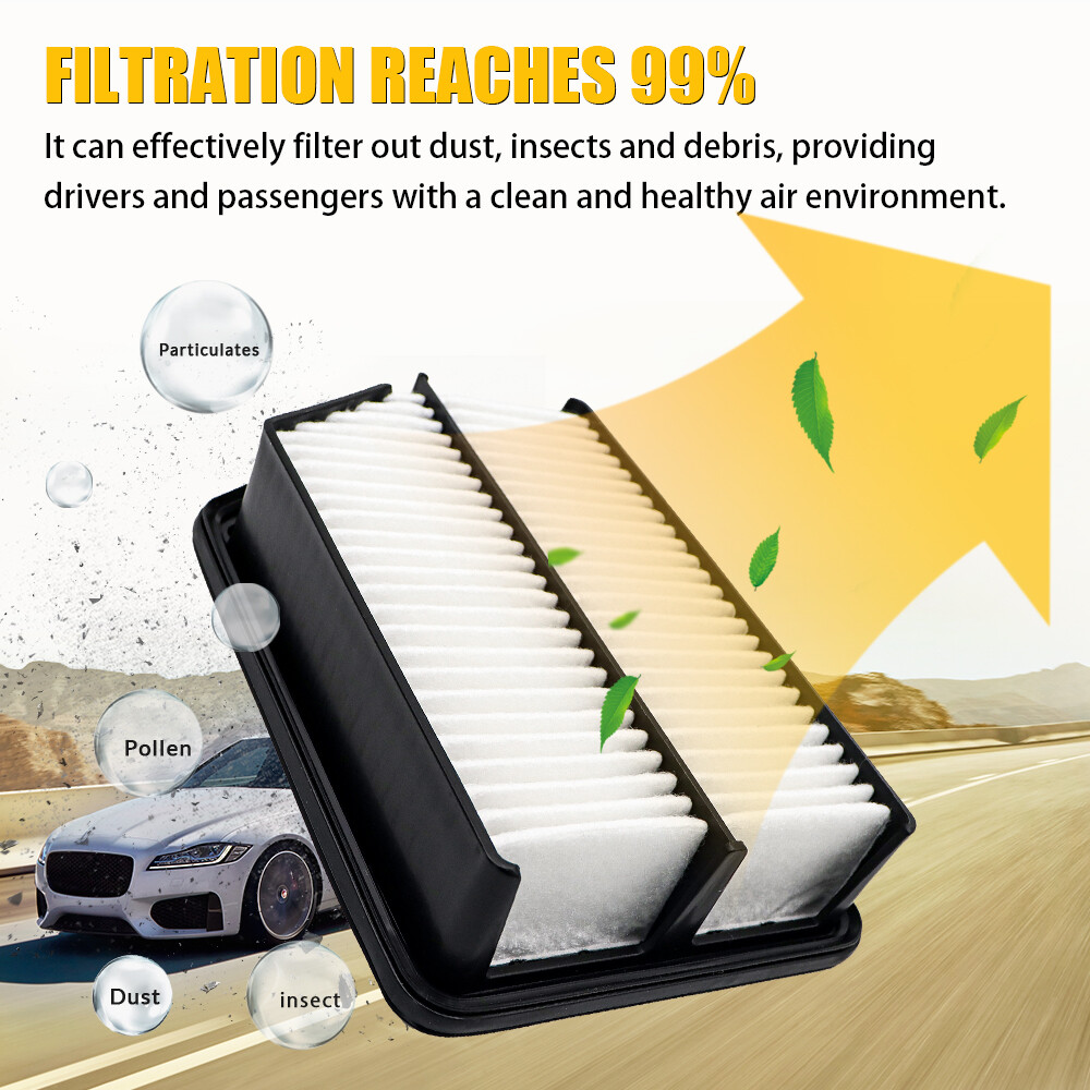 Engine Air Filter & Cabin Air Filter for Toyota Tacoma 2005 2006-2015 V6 4.0L