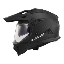 M Medium LS2 Adventure Motorbike Helmet PIONEER II Matte Black