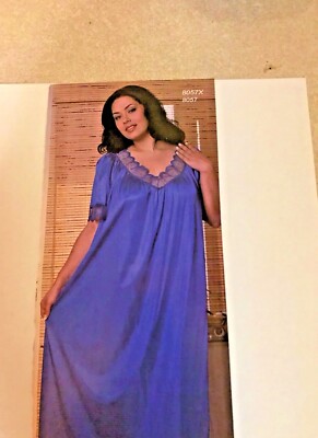 Long gown with lace yoke