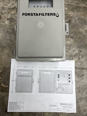 Forsta Filters inc. Model EC-2 Backwash Controller 115/120V Control Panel 12/24V
