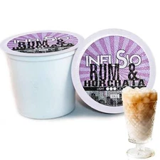 InfuSio Rum & Horchata K Cups 96 Count Flavored Cocktail-Inspired Coffee Pods