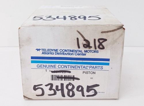 New Continental Aircraft Engine Piston, p/n 534895 - Picture 2 of 6