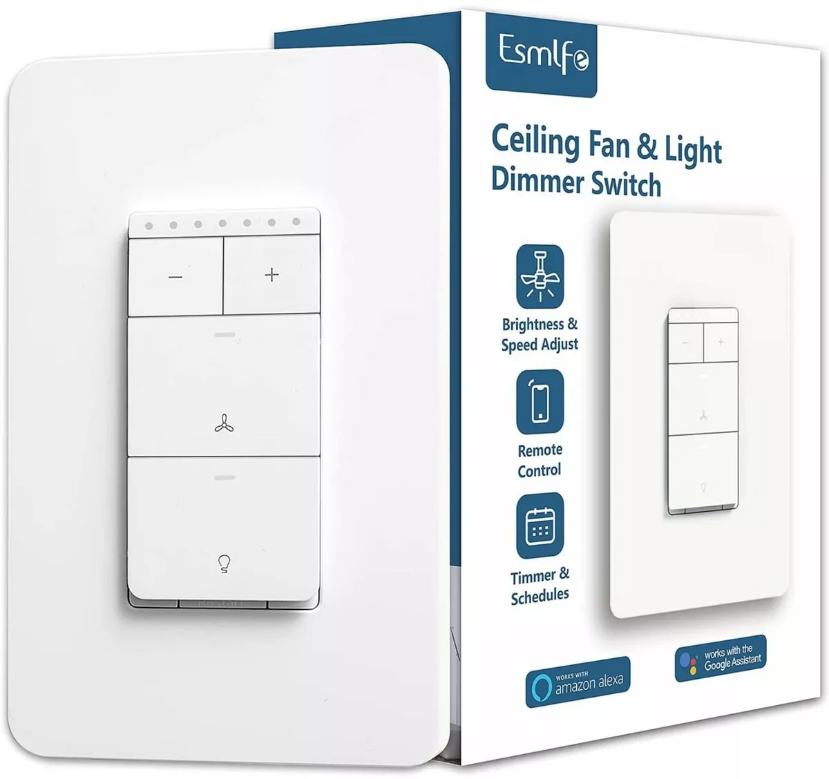 2 In 1 Smart Ceiling Fan Sd Control