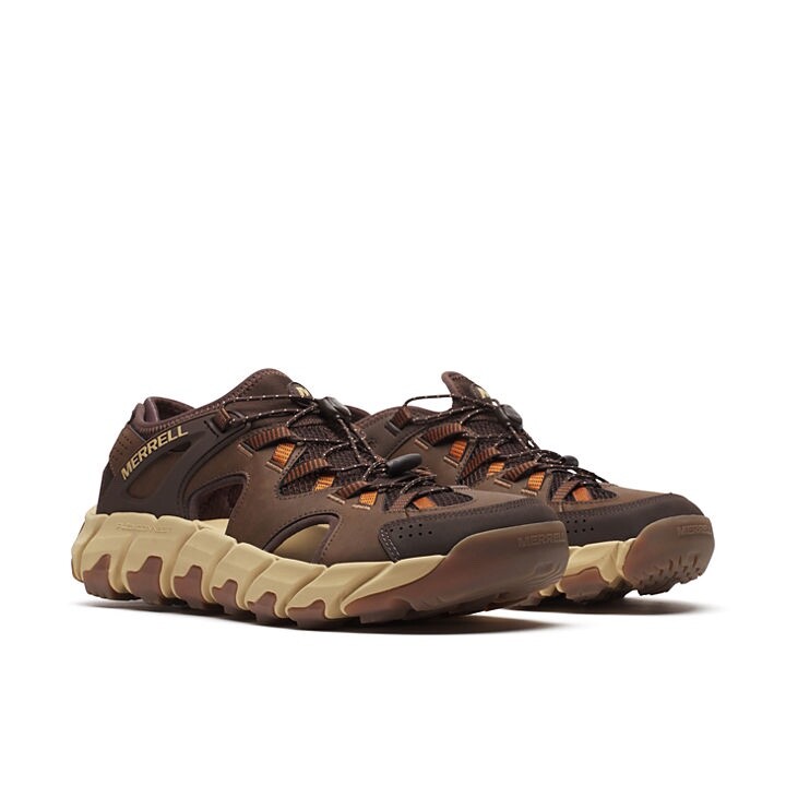 MERRELL Mail Explorer Sieve Coffee Sandali da passeggio escursionismo uomo NUOVI!!!