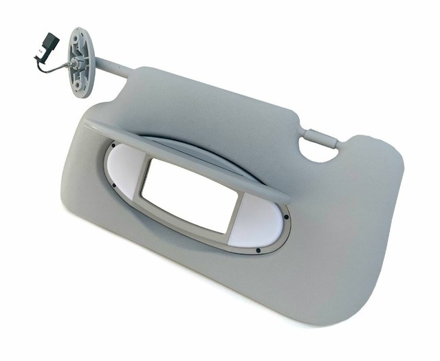 BMW Mini Cooper One R55 R56 Sun Visor Mirror Illuminated Left N/S Hellgrau Grey eBay