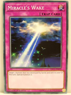 Yu-Gi-Oh - 1x #033 Miracle's Wake - SDCL - Structure Deck Cyberse Link