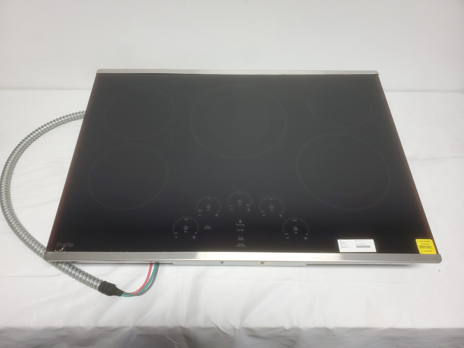GE PP9030SJSS Stainless Steel Electric Cooktop for sale online eBay