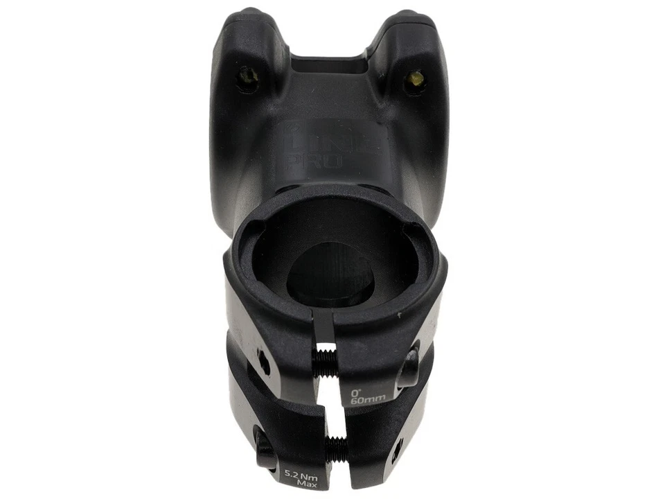 Bontrager Line Pro Alu Bike Stem 1-1/8" x 35mm Clamp  x 60mm x 0 deg. Black - Image 4 of 4