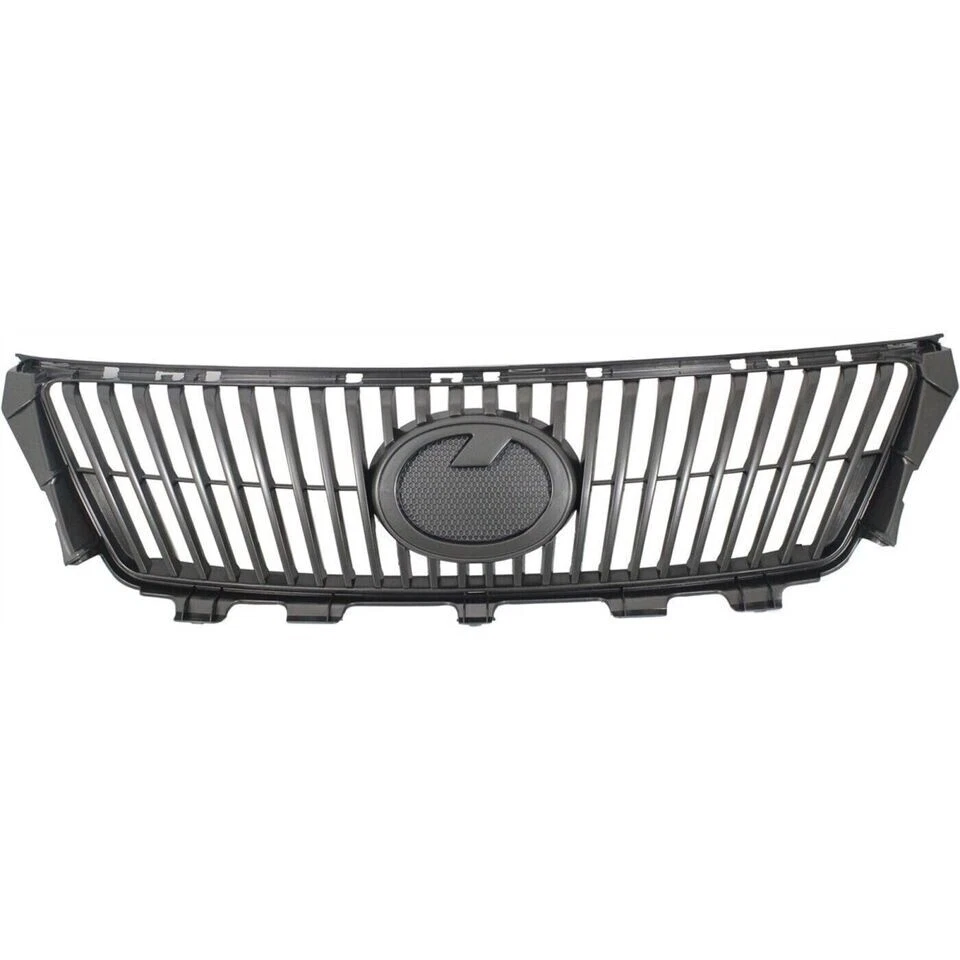 New Front Bumper Upper Lower Grille + Chrome Molding Fits 2009-2010 Lexus IS250 — 第 2/4 张图片