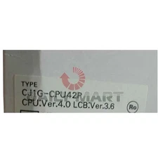 New in Box Omron CJ1G-CPU42P Control Logic CPU42 w/ Process, 64k Words DIN Rail